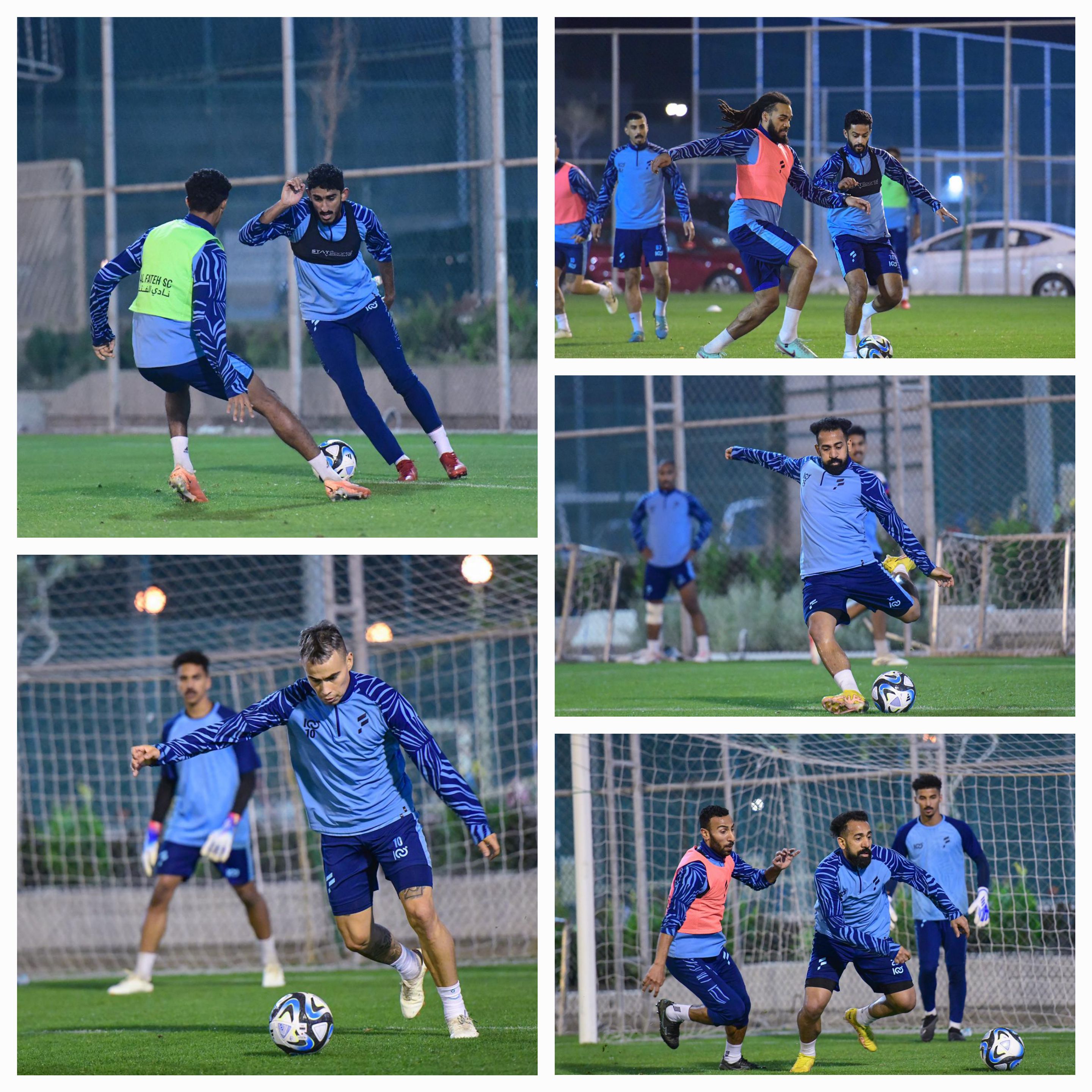 الفريق الفتحاوي يستعد لمواجهة الاتحاد في الأحساء