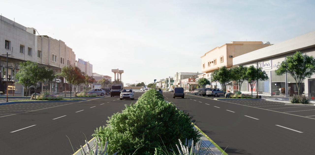 * مشروع تطوير شارع فاطمة الزهراء بالدمام*