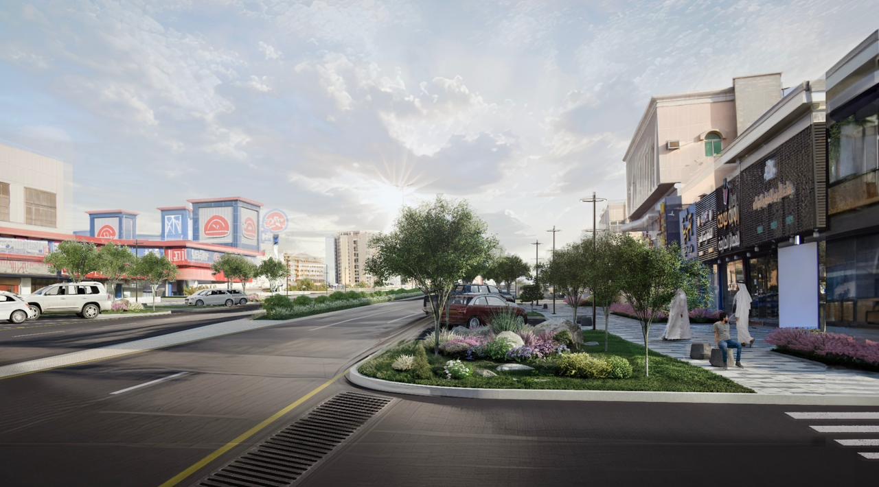 * مشروع تطوير شارع فاطمة الزهراء بالدمام*