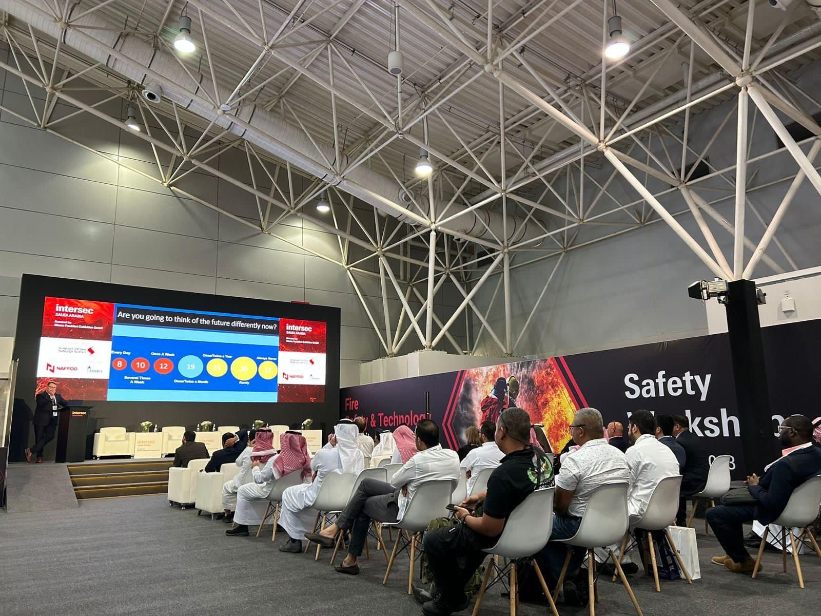 وزارة الداخلية تستعرض الحلول التقنية المبتكرة وأهم تقنياتها ومبادراتها بمعرض