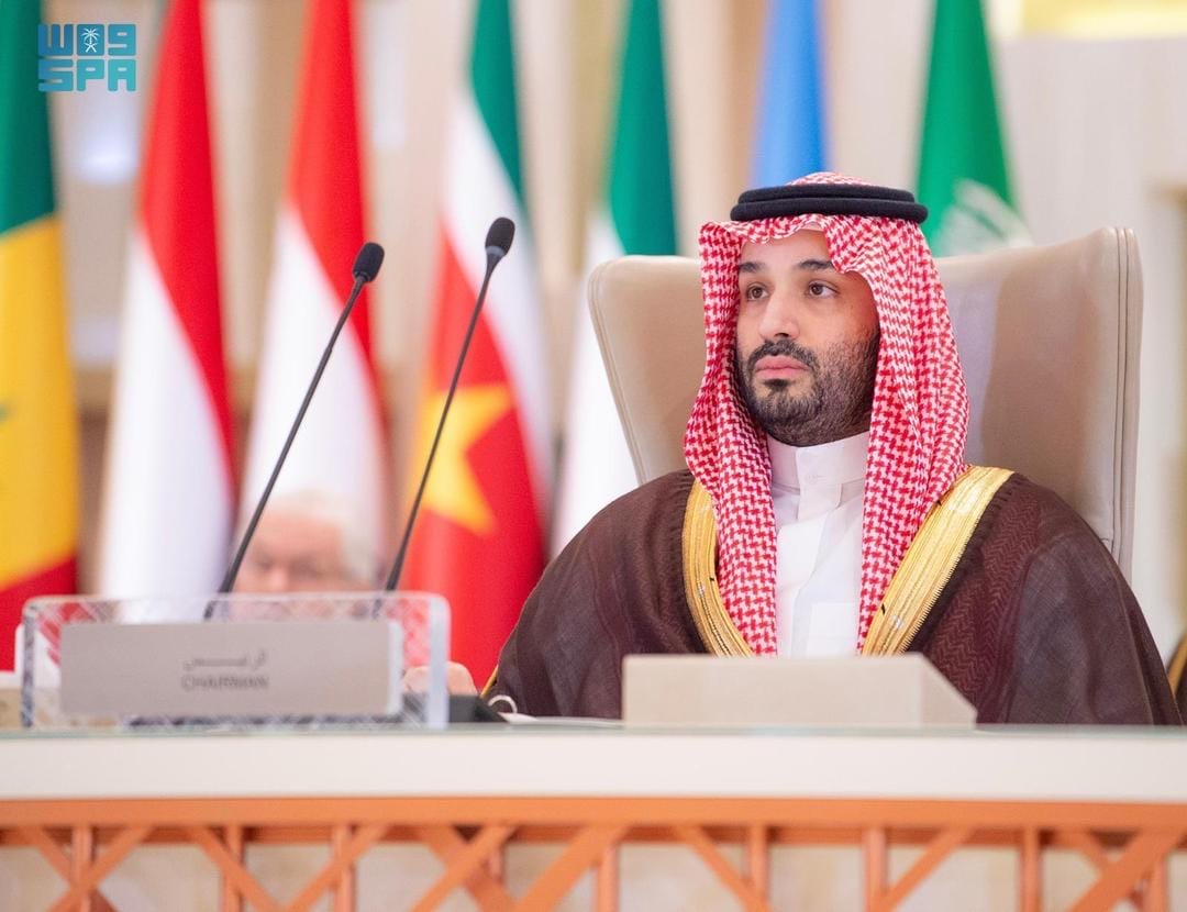  ‎الأمين العام لمنظمة التعاون الإسلامي يؤكد في قمة الرياض على ضرورة إنهاء العدوان الإسرائيلي على فلسطين ولبنان، وتمكين الحكومة الفلسطينية من تولي مسؤولياتها في قطاع غزة