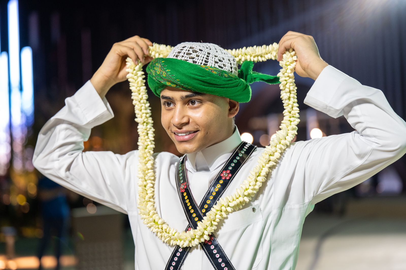 *هوية مستوحاة من جبل طويق جناح المملكة الأكبر في اكسبو الدوحة*