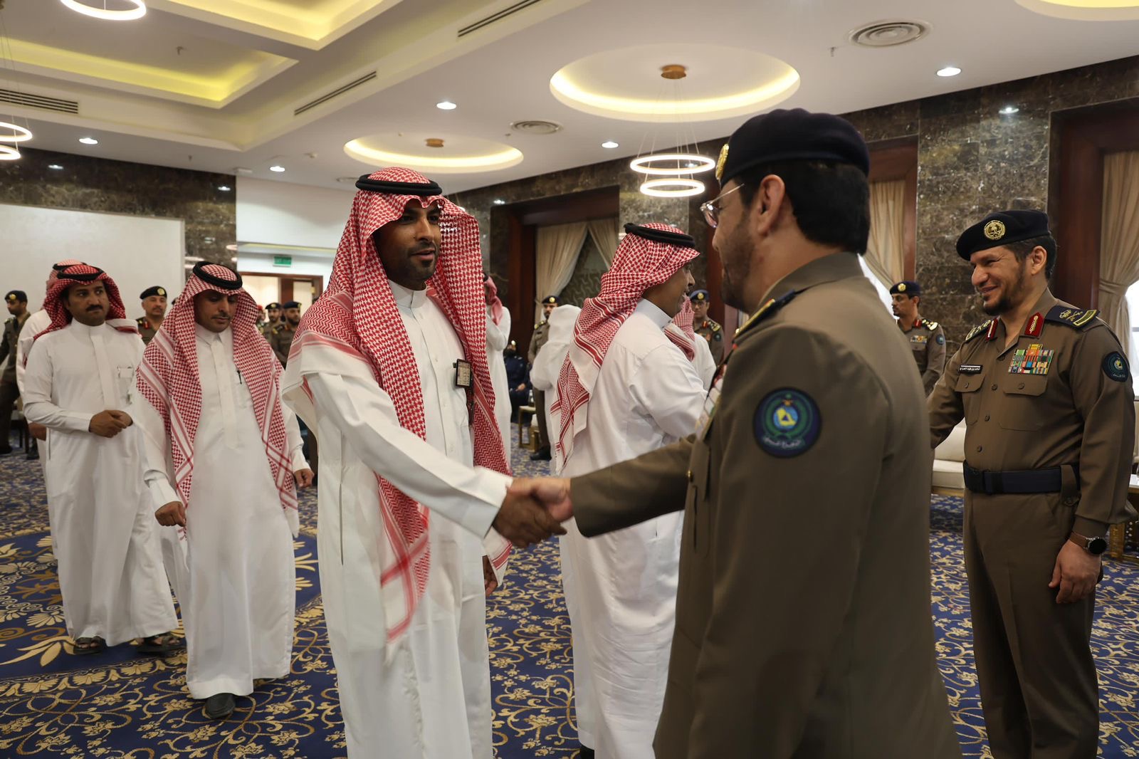 *الدفاع المدني يقيم حفل معايدة بمناسبة عيد الفطر المبارك*