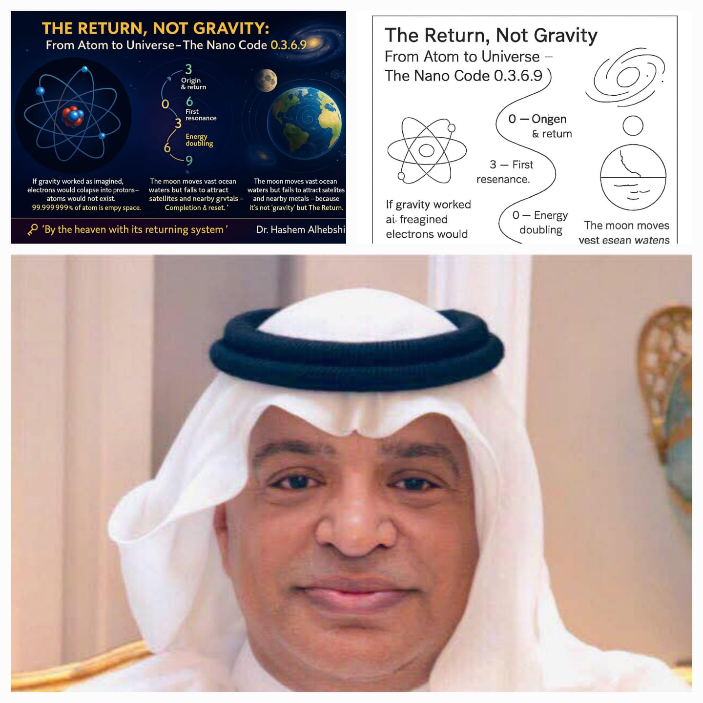 الرَّجْع: النظام الإلهي الذي يحفظ الكون وخرافة الجاذبية التي لا تصمد أمام القرآن..!