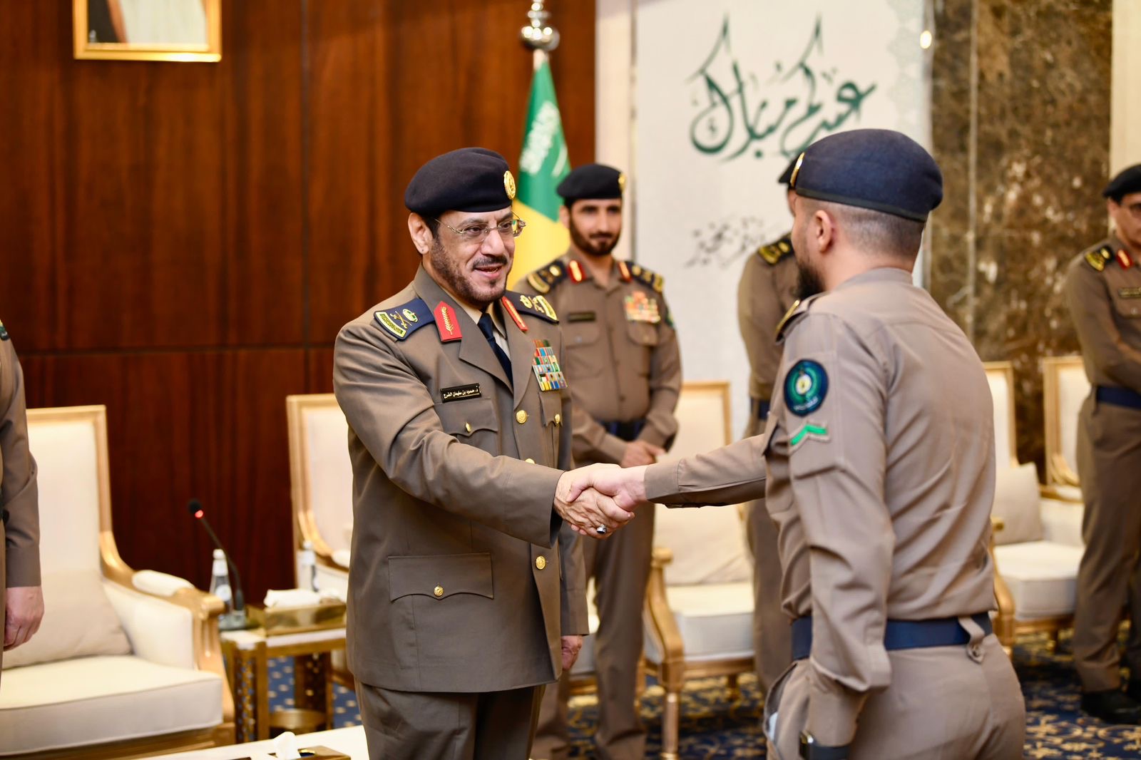 *الدفاع المدني يقيم حفل معايدة بمناسبة عيد الفطر المبارك*