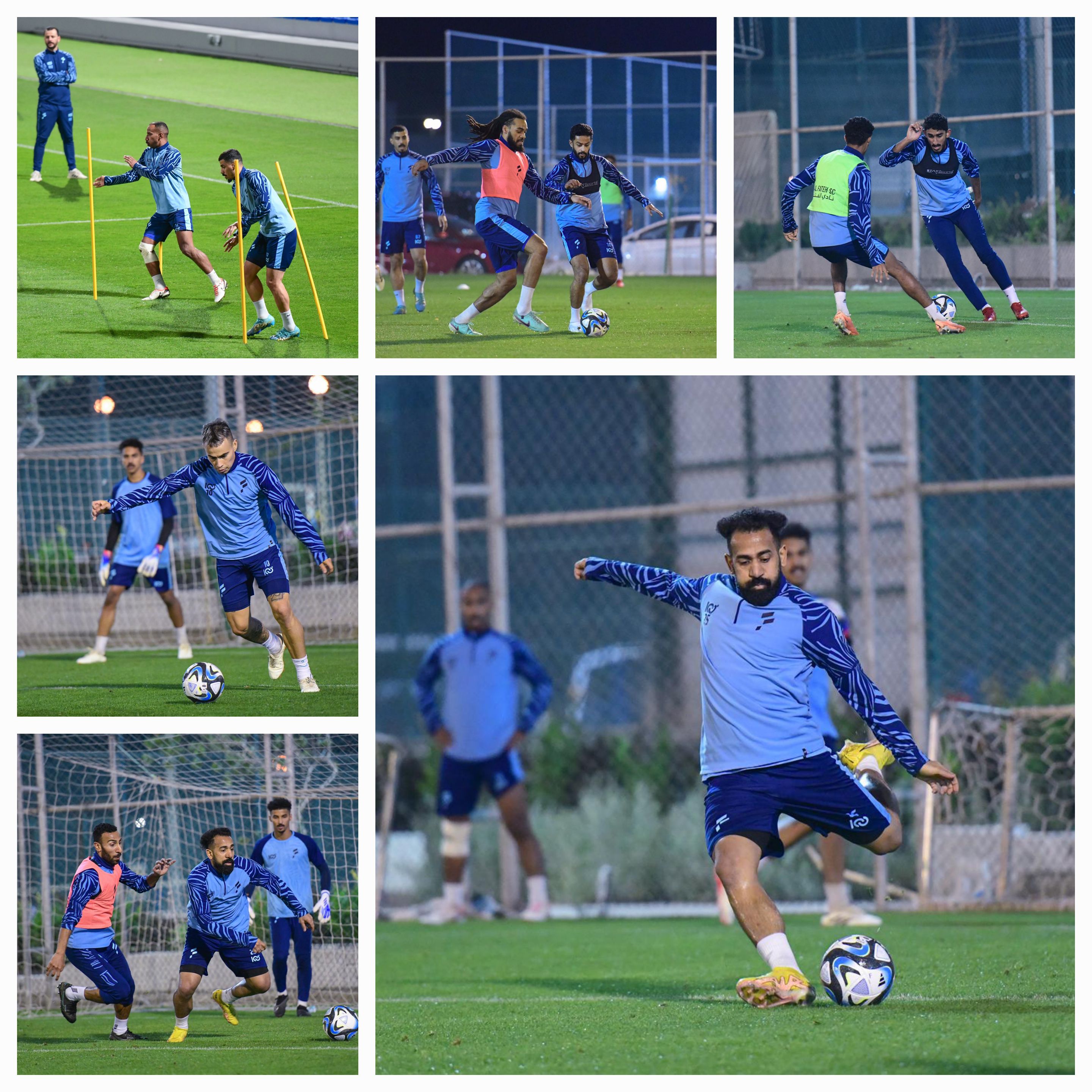 الفتح يستكمل تحضيراته لمواجهة الاتحاد غدا السبت ضمن الجولة (24) بدوري روشن ..