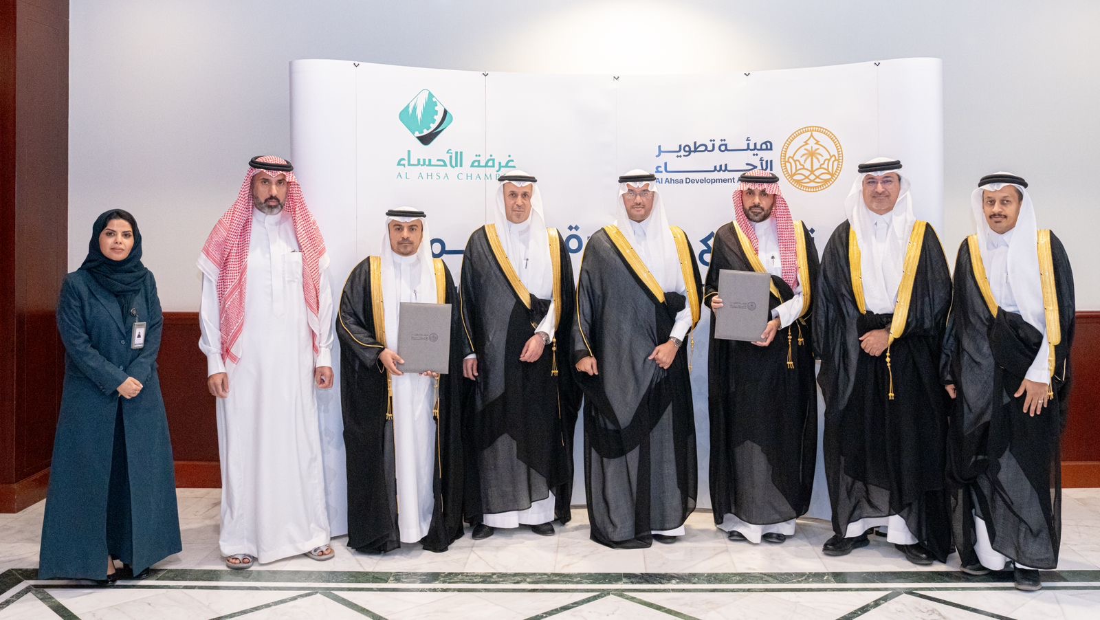 سمو الأمير سعود بن طلال يرعى توقيع مذكرة تفاهم بين هيئة تطوير الأحساء وغرفة الأحساء