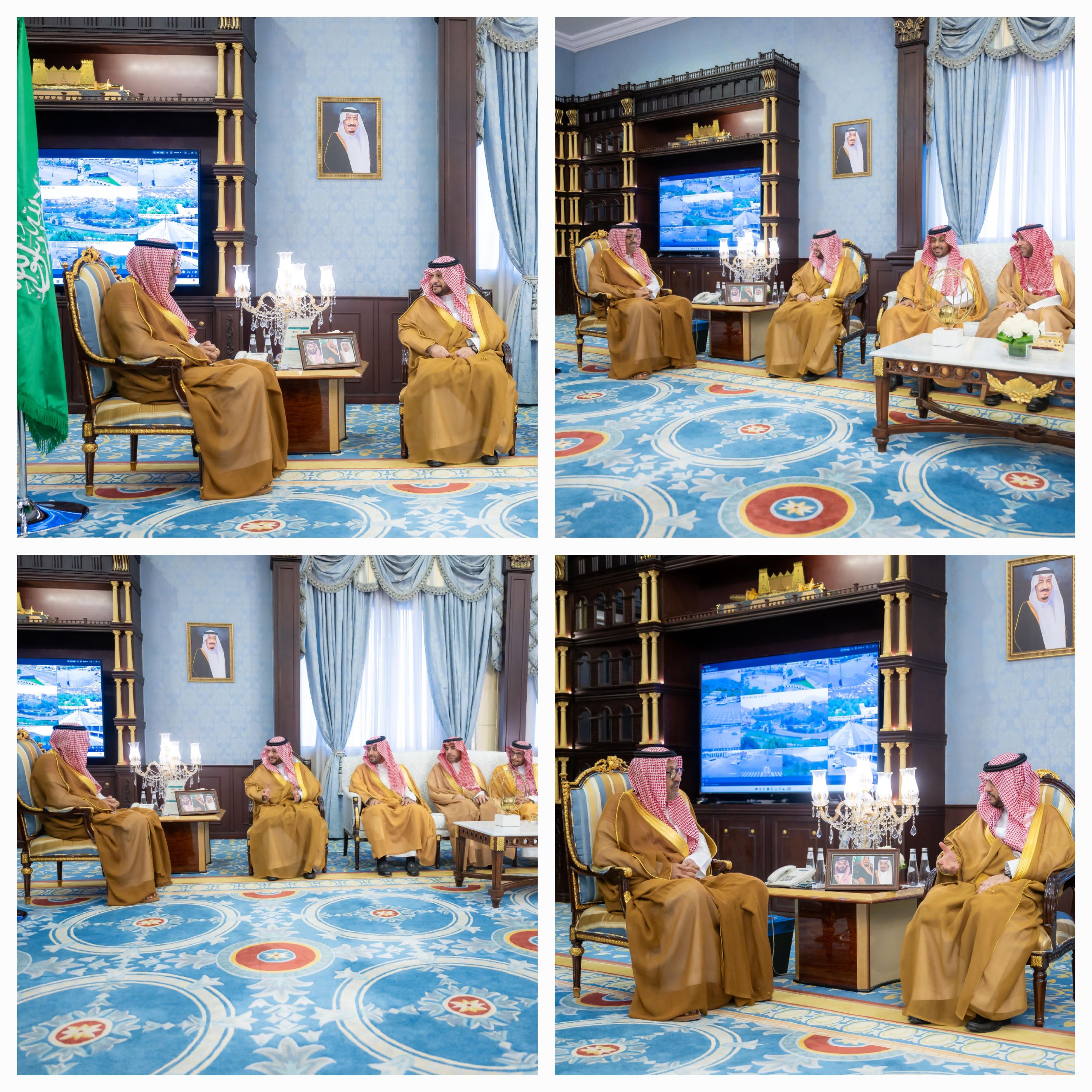 أمير منطقة الباحة يستقبل الرئيس التنفيذي لبنك التنمية الاجتماعية