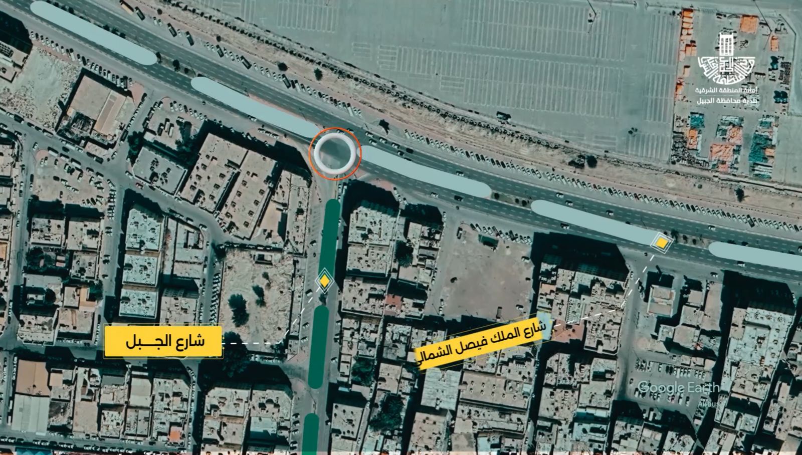 أمانة الشرقية : إلغاء الإشارات الضوئية لتعزيز انسيابية الحركة في الجبيل