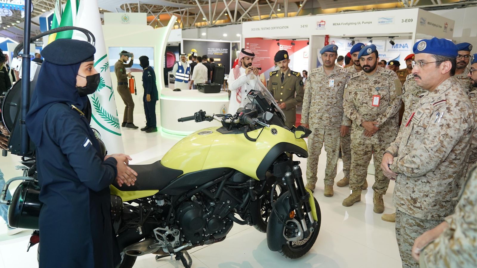 وزارة الداخلية تستعرض الحلول التقنية المبتكرة وأهم تقنياتها ومبادراتها بمعرض