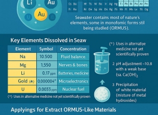 ذهب مخفي في قطرة بحر، معادن الحياة بين الطب والتقنية
