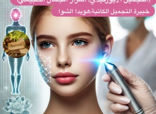 (التجميل الأيورفيدي، أسرار الجمال الطبيعي) .